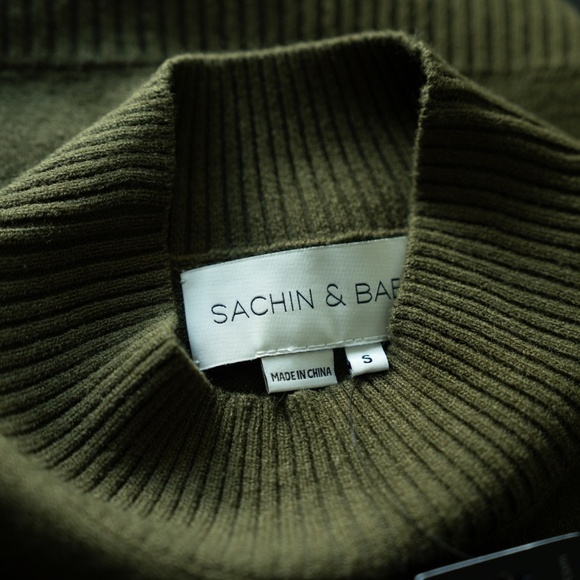 Sachin & Babi | Mara Knit Cropped Long Sleeve Sweater. - Picture 5 of 12